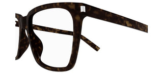 Saint Laurent SLIM OPT SL 717 women Havana Squared Eyeglasses