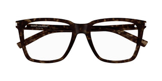 Saint Laurent SLIM OPT SL 717 women Havana Squared Eyeglasses