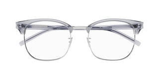 Saint Laurent SL 104/F unisex Silver Geometric Eyeglasses