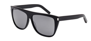 Saint Laurent SL 1 unisex Black Oversize Sunglasses