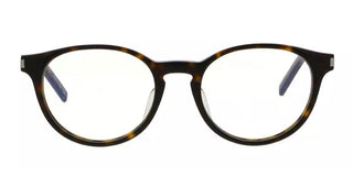 Saint Laurent Sl 25 Women Havana Round Eyeglasses