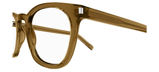 Saint Laurent SL 28 OPT unisex Brown Pantos Eyeglasses