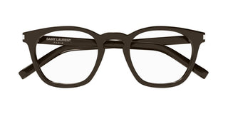 Saint Laurent SL 28 OPT unisex Brown Pantos Eyeglasses