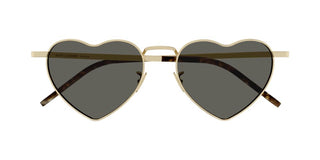 Saint Laurent SL 301 LOULOU unisex Gold Geometric Sunglasses