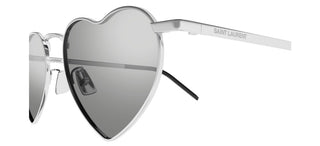 Saint Laurent SL 301 LOULOU unisex Silver Geometric Sunglasses