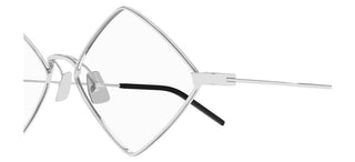 Saint Laurent SL 302 LISA women Silver Geometric Eyeglasses