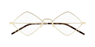 Saint Laurent SL 302 LISA women Gold Geometric Eyeglasses