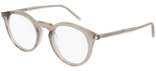 Saint Laurent Sl 347 Unisex Brown Visor Eyeglasses