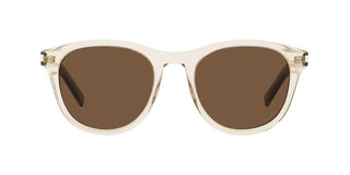 Saint Laurent SL 401 unisex Brown Geometric Sunglasses