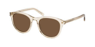 Saint Laurent SL 401 unisex Brown Geometric Sunglasses