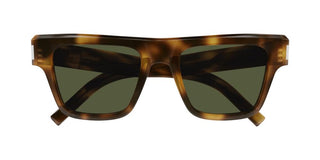 Saint Laurent SL 469 men Havana Geometric Sunglasses