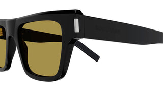 Saint Laurent SL 469 men Black Geometric Sunglasses