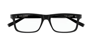 Saint Laurent SL 483 men Black Geometric Eyeglasses