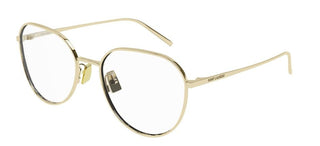 Saint Laurent SL 484 women Gold Round Eyeglasses