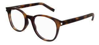 Saint Laurent SL 523 unisex Havana Geometric Eyeglasses