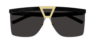 Saint Laurent SL 537 PALACE women Black Shield Sunglasses