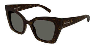 Saint Laurent SL 552 women Havana Butterfly Sunglasses