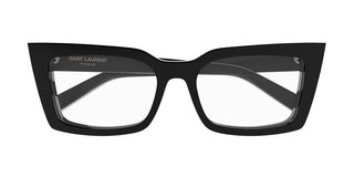 Saint Laurent SL 554 women Black Geometric Eyeglasses