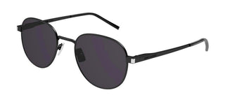 Saint Laurent SL 555 unisex Black Round Sunglasses