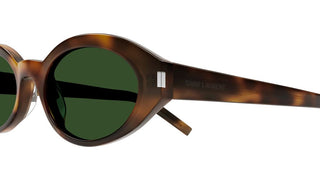 Saint Laurent SL 567 women Havana Oval Sunglasses