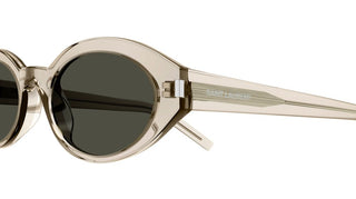 Saint Laurent SL 567 women Brown Oval Sunglasses