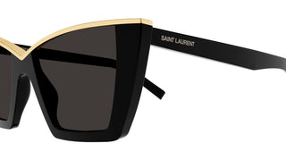 Saint Laurent SL 570 women Black Cat Eye Sunglasses