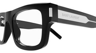 Saint Laurent SL 574 men Black Squared Eyeglasses