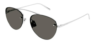 Saint Laurent SL 575 unisex Silver Round Sunglasses