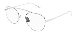 Saint Laurent SL 576 unisex Silver Round Eyeglasses