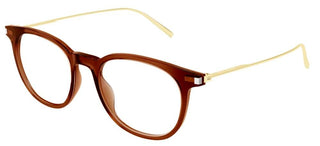 Saint Laurent SL 579 men Brown Round Eyeglasses