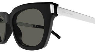 Saint Laurent SL 582 unisex Black Squared Sunglasses