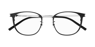 Saint Laurent SL 584 unisex Black Geometric Eyeglasses