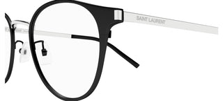 Saint Laurent SL 584/J unisex Black Round Eyeglasses