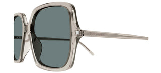 Saint Laurent SL 591 women Brown Geometric Sunglasses