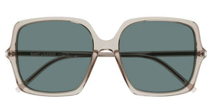 Saint Laurent SL 591 women Brown Geometric Sunglasses