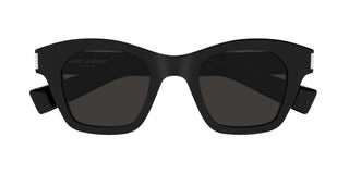 Saint Laurent SL 592 unisex Black Geometric Sunglasses