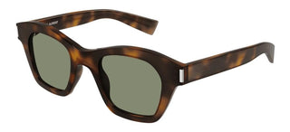 Saint Laurent SL 592 unisex Havana Geometric Sunglasses