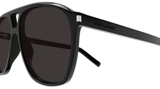 Saint Laurent SL 596 DUNE women Black Pilot Sunglasses