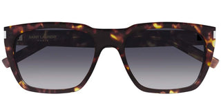 Saint Laurent SL 598 men Havana Squared Sunglasses