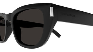 Saint Laurent SL 601 men Black Geometric Sunglasses