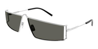 Saint Laurent SL 606 unisex Silver Geometric Sunglasses