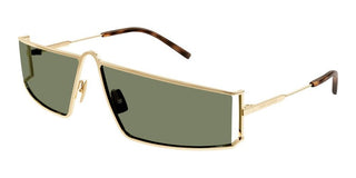 Saint Laurent SL 606 unisex Gold Geometric Sunglasses