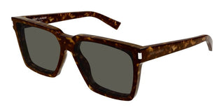 Saint Laurent SL 610 unisex Havana Squared Sunglasses