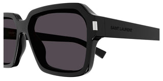 Saint Laurent SL 611 men Black Squared Sunglasses