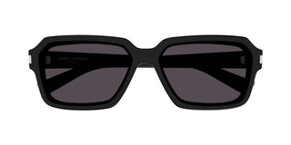 Saint Laurent SL 611 men Black Squared Sunglasses