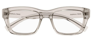 Saint Laurent SL 616 unisex Transparent Squared Eyeglasses