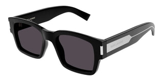 Saint Laurent SL 617 men Black Squared Sunglasses