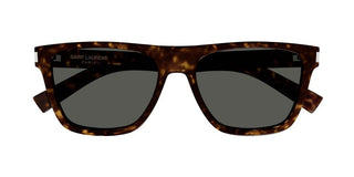 Saint Laurent SL 619 men Havana Round Sunglasses