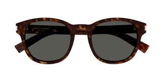 Saint Laurent SL 620 unisex Havana Round Sunglasses