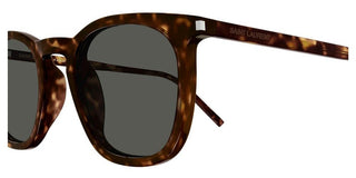 Saint Laurent SL 623 men Havana Squared Sunglasses